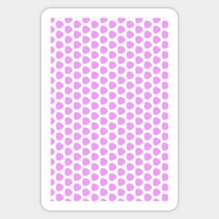 Puffy Pink Pattern Sticker